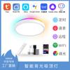 Lámpara de techo inteligente con grafiti, teléfono móvil, wifi, Bluetooth 2.4, control remoto, lámpara auxiliar de agua corriente, alto brillo, 42 W