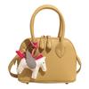 Bolso bandolera tipo concha dulce y sencillo para mujer 2025 Primavera y Verano Nuevo estilo coreano Pony Moda Casual Bolso de hombro tipo bandolera