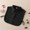 Cuello Falso Versátil de Punta Grande para Mujer, Cuello Decorativo de Camisa, Cuello Falso Decorativo, Cuello Alto, Resistente a las Arrugas, Fácil de Lavar, Adecuado para Cuellos de Suéter
