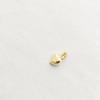Acessórios DIY banhado a cobre 18K ouro pequeno amor pingente fivela destacável bebê talão pingente universal fivela colar fivela