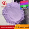 Cor mágica Ouro Vermelho Roxo Aurora Pó Ouro Roxo Camaleão Nail Art Fogo Pintura Cera Pó Perolado Beleza Maquiagem Cor Mágica Destaque Pó Atacado