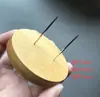 Porta-copos, Fatias de Madeira de Rattan Absorventes e Isolantes, Jogos Americanos, Porta-Bule para Cerimônia do Chá, Bases de Madeira Espessadas com Flores e Grama para Paisagem em Miniatura