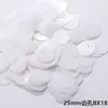 Lentejuelas Escama de Pez Redondas de Borde Redondeado de 8/15/25 mm Materiales Hechos a Mano DIY Vestido de Novia Vestido Ropa para Niños Lentejuelas