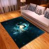 Alfombra sencilla con diseño de cielo estrellado para sala de estar, dormitorio, comedor, suministro de eBay, una generación de patrones de cabello de tamaño