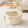Balde para Pedicure para Uso Doméstico, Bacia para Pedicure com Massagem nas Panturrilhas, Bacia para Lavar os Pés das Crianças, Balde para Pedicure Espesso, Bacia Dedicada para Imersão dos Pés para Cuidados com a Saúde
