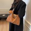 Bolsa Tote de Gran Capacidad para Estudiante de Moda y Casual 2025 Nueva Mochila Retro de Otoño e Invierno Bolsa Grande