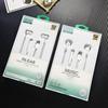 Versão de decodificação digital totalmente compatível com soquete tipo C fone de ouvido intra-auricular de fio com controle para fone de ouvido plano