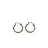 Estilo Niche Exquisito con un Toque de Alta Gama, Pendientes Minimalistas y Elegantes para Mujer, con un Diseño Hueco de Flor de Lirio