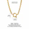 Accesorios DIY de Color Dorado 18K Conservador de Color Transfronterizo Helado Nuevo Europeo y Americano Horno Corazón Acero Inoxidable Galvanoplastia al Vacío Colgante