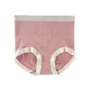 Calzones de Mujer de Tiro Alto, Entrepierna de Algodón Puro Transpirable, Levanta Glúteos, Ropa Interior Sin Costuras, Estilo Nuevo, Color Sólido