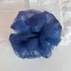 Goma de Pelo Esponjosa de Malla Coreana Retro Francesa Fresca Accesorios para el Cabello Cuerda para el Cabello de Hada para Mujer Dulces Accesorios Florales para el Cabello