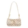 Bolso de hombro minimalista de lunares estilo coreano para mujer, nuevo modelo 2026, bolso de mano único, bolso cruzado elegante y dulce para mujer