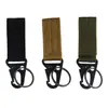Mosquetón Táctico para Exteriores Accesorios para Bolsas de Llaves Hebilla de Cinturón Multifuncional Correa de Nylon Gancho de Escalada Hebilla de Pico de Águila