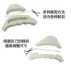 Tapones para Dedos de Zapatos de Tacón Alto, Zapatos Engrosados, Tapones Grandes para Dedos Negros y Beige, Protección para Dedos, Anti-Dolor, Antideslizante, Tacón Anticaídas
