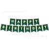 Suministros para fiestas de cumpleaños infantiles transfronterizas de Amazon: platos de papel, platos de papel de dinosaurio jurásico, vasos de papel, traje de bandera