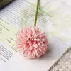 Diente de León Pequeño, Crisantemo de Ping Pong, Flores Artificiales, Flores de Seda, Decoración del Hogar, Accesorios para Fotografía de Bodas, Flores Falsas