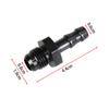 Conector de tubería de combustible con púas para manguera, junta giratoria con rosca interna, giro AN6AN8, giro de 3/8, giro de 5/16, adaptador de 1/2