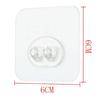 Fabricantes todo tipo de estante de almacenamiento parche adhesivo de repuesto gancho adhesivo transparente para pared pared sin perforaciones gancho adhesivo sin costuras