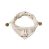 Bufanda para Bebé Otoño e Invierno Conejito Infantil Bufanda Triangular para Niños Estilo Primavera y Otoño Niños y Niñas Calentador de Cuello Cálido a Prueba de Viento