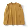 Camiseta Térmica de Manga Larga con Cuello Redondo y Forro Polar de Ajuste a Presión para Hombre, Camiseta de Manga Larga con Cuello Redondo y Forro Polar con Costuras Termoselladas para Hombre 10620