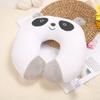 Almohada de cuello para niños en stock transfronteriza almohada de cuello de dibujos animados almohada de cuello de vellón de coral almohada de cuello almohada de cuello de viaje almohada de descanso