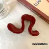 Estilo Novo de Verão Plissado Fashionável High-End Presilha de Laço Grampo de Cabelo Doce Presilha de Tubarão Acessórios de Cabelo na Parte de Trás da Cabeça Promoção Especial