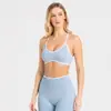 Sujetador Deportivo, Sin Costuras y Versátil, Chaleco Deportivo de Belleza Fitness Transfronterizo, Ajustado, Bloques de Color, Transpirable, Cómodo Chaleco para Exteriores