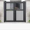 Puerta Doble de Valla de Jardín Puerta de Patio Patio Puerta Deslizante de Aleación de Aluminio Puerta de Casa Puerta de Cobre Puerta de Hierro Puerta de Entrada Rural