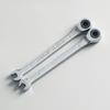 Llave de Carraca de Cabeza Fija de 72 Dientes Omar Tools 6-32 mm Herramienta de Ferretería Juego de Llaves Cromado Pulido