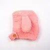 Bufanda cálida de lana para bebé de invierno gorro de una pieza estilo coreano gorro de una pieza de cachorro gorro cálido para bebé