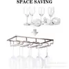 Amazon Soporte para Copa de Vino Montado en Pared Soporte para Tazas de Gabinete Soporte para Copa de Vino Soporte para Copa de Cáliz Almacenamiento de Vasos