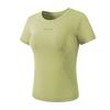 Top Esportivo de Manga Curta Cor de Doce para Mulheres, Emagrecedor, Roupa Fitness da Moda, Camiseta de Corrida de Secagem Rápida, Roupa de Yoga, Ajustado