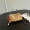 Bolso de mano retro de moda transfronterizo, bolso tipo almohada para mujer, nuevo bolso de hombro de estilo coreano de nicho para el día a día, bolso cruzado simple