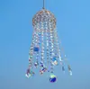 Artesanías de Cristal Transfronterizas, Adornos Colgantes de Cristal Hechos a Mano de Lujo Ligero, Atrapasoles Iridiscentes, Decoración para Dormitorio, Balcón, Jardín
