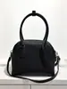 [Personalizado] Estilo Minimalista Bowling Alta Qualidade Couro Integral Couro Genuíno Bolsa Feminina Bolsa de Mão Bolsa de Ombro Transversal Feminina Atacado