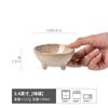 Mesa de Comedor Adornada Plato para Salsas de Cerámica Retro Japonés Plato para Condimentos de Alto Valor Vajilla Plato para Sabor Doméstico Plato Pequeño