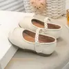 Zapatos Planos de Cuero para Niñas 2026 Verano Nuevo Estilo Zapatos de Princesa para Actuación Niña Zapatos Planos Mocasines para Bebé