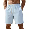 2026 Comercio Exterior Transfronterizo Europeo y Americano Amazon Nuevos Shorts de Verano para Hombre Casual Rayas Multicolor Cordón Bolsillo Cinco