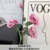 Flores Artificiais com 4 Cabeças de Lisianthus para Casamento e Decoração de Casa, Arranjo de Flores de Lisianthus de Cabeceira, Flores Artificiais, Adereços de Fotografia, Flores Artificiais Atacado