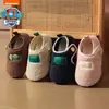 Pantuflas de algodón Paw Patrol, adecuadas para primavera y otoño, para niños y niñas, uso interior y exterior, zapatos de algodón para niños pequeños, pantuflas para el hogar