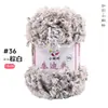 Hilo de Lana Rizada de Peluche de 50g Hilo de Bucle para Crochet DIY Bufanda Hecha a Mano Fábrica de Origen