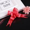 Fábrica de postagem 18 laços de embalagem de presente de Natal pequenos e médios flor de mão fita com borda dourada 1,6*33cm