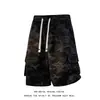 Shorts Tie-Dye de Marca de Moda para Hombre, Nuevo Estilo Verano 2026, Shorts Casuales Holgados Elegantes de Longitud Media, Pantalones de Cinco Puntos Deportivos para Estudiantes