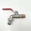 Grifo de apertura rápida mitad cobre y mitad zinc lavadora grifo engrosado pileta para trapeador mango largo boquilla de agua grifo al por mayor