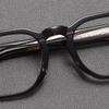 Tianweier Tvr Nuevo Producto de Japón 527 Mismo Estilo Armazón de Gafas de Acetato Gafas de Titanio Puro Carey Armazón de Gafas Liso Armazón Grande