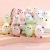 Adornos DIY Colgantes de Pájaro 3D Gorrión Paisaje Micro Creativo Accesorios de Resina DIY Materiales para Llaveros Venta al por Mayor