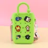 Fabricante de Bolsas de Silicona, Monedero de Pared que Cambia de Color, Bolso Cruzado para Niños, Bolso para Teléfono Móvil al por Mayor, Bolso de Mano para Mujer, Bolsa de Almacenamiento para Playa