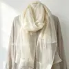 Cachecol de malha dupla elegante de cor sólida fina para mulheres, cachecol de outono e inverno 2026, aquecedor de pescoço, xale de proteção solar