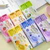 Goma de Borrar Creativa de Chocolate Simulado Papelería Creativa para Estudiantes Borrable de Alto Valor Borrador Sin Trazos y con Bajos Residuos