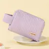 Nueva Bolsa de Almacenamiento Impermeable de Gran Capacidad con Forma de Pastel Octagonal de Piel Sintética para Maquillaje para Mujeres, Bolsa Organizadora Portátil de Almacenamiento, Bolsa de Maquillaje